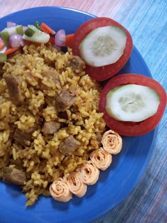 Foto resep 220) Nasi Kebuli Daging Sapi