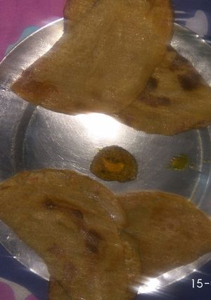 A picture of Sweet pan cacke#vegan.