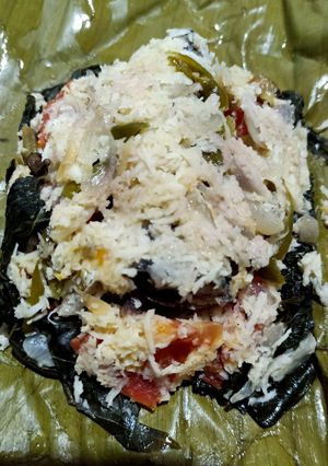 Foto resep Pepes Peda Daun Singkong DaMuDza