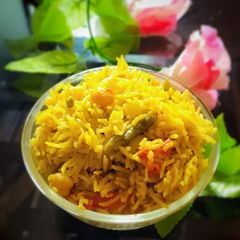 A picture of Veg Pulao.