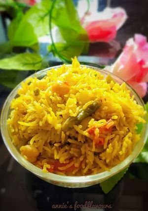 A picture of Veg Pulao.