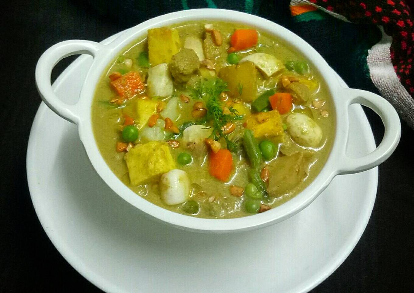 Vegetable korma