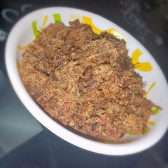 A picture of Meat floss.