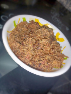 A picture of Meat floss.