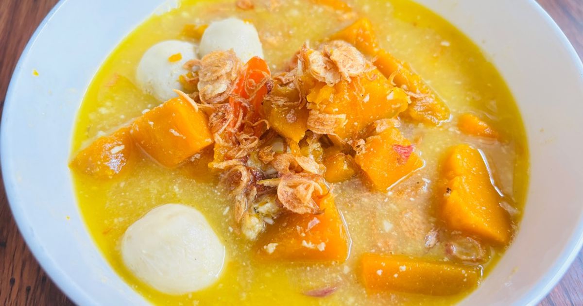 Sayur Lodeh Labu Parang