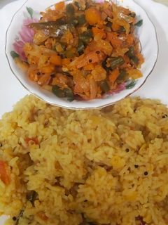 பருப்பு சாதம்(paruppu sadam recipe in tamil) செய்முறை முக்கிய புகைப்படம்