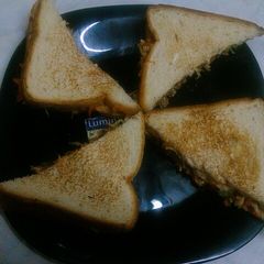 A picture of Chinese Vegetables Cheese Sandwich.
