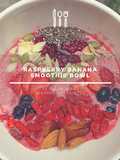 Raspberry Banana Smoothie Bowl