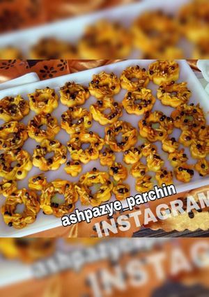 عکسی از دستور شیرینی باقلوایی بدون فر 🌸