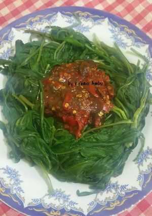 Foto resep Rujak kangkung