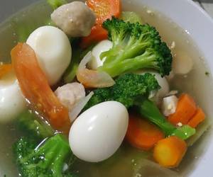 Cara Menyajikan Sop Brokoli Telur Puyuh Praktis Enak Cara Menyajikan Sop Brokoli Telur Puyuh Praktis Enak