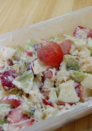 Foto resep Salad buah ala mama ss