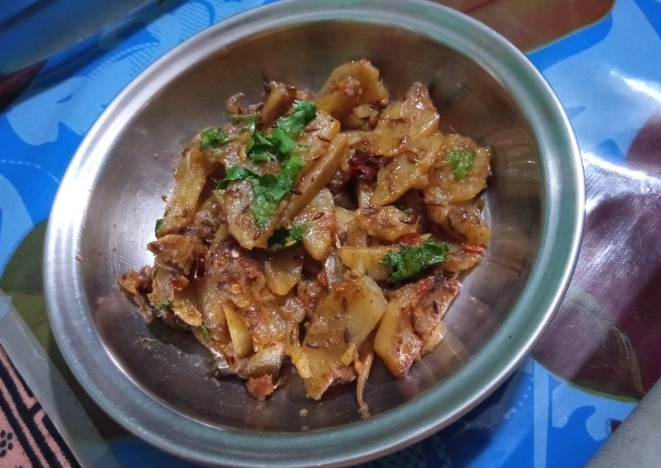 Jhatpat masala aaloo