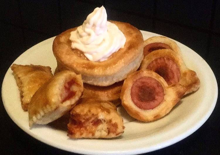 Sfiziosi salati di pasta sfoglia