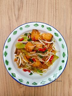 Foto resep Tumis Ikan Asin Tauge