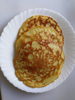 A picture of #MyKenyanTraditionalMeal Lemon flavoured pancakes.