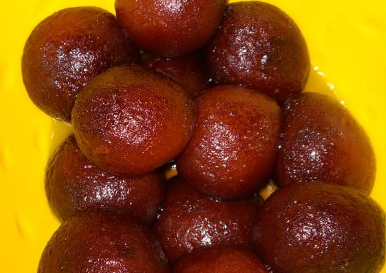 Easiest Way to Prepare Homemade Gulab jamun