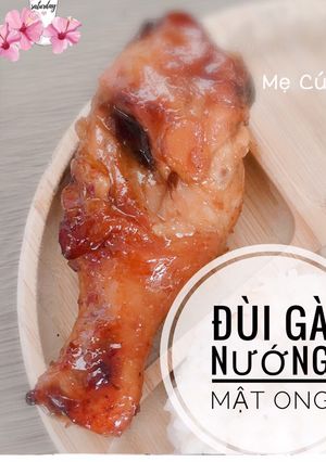 Hình của món Gà nướng mật ong.