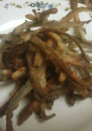 Una foto de Espinas crujientes de pescado