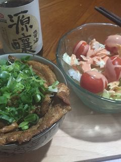 【源釀醬油】日式燒肉飯 的食譜成品照片