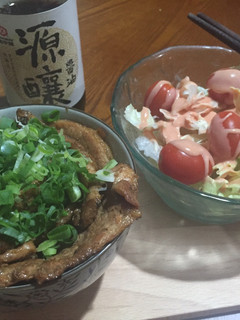 【源釀醬油】日式燒肉飯 的食譜成品照片