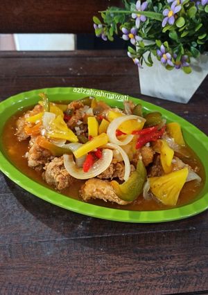 Foto resep Ayam Kuluyuk/koloke/asam manis