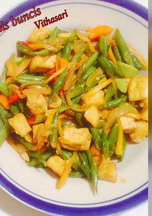 Foto resep Tumis buncis campur2