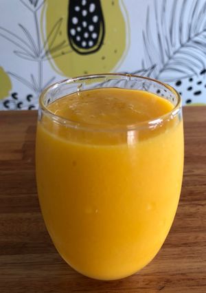 Una foto de Licuado de mango 🥭