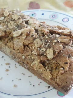 Una foto de Budín de banana con cacao🍌🍌
