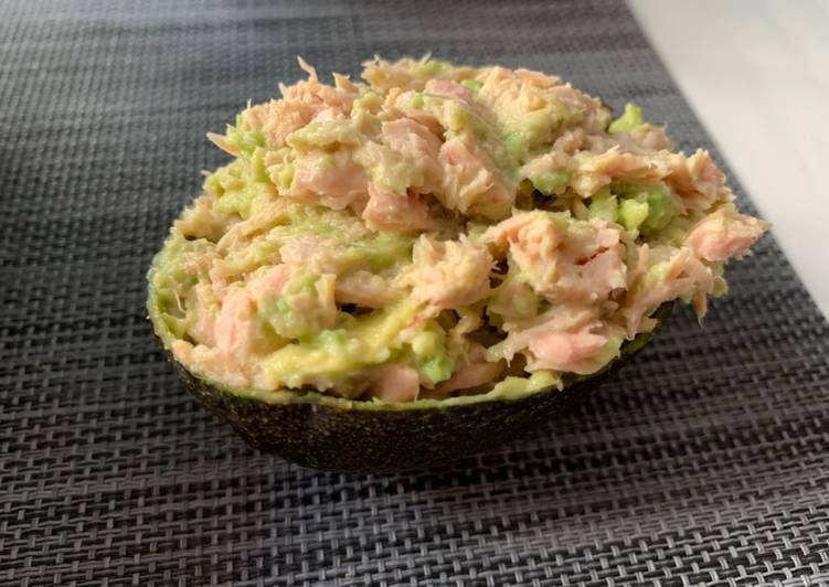 Rahasia Bikin Avocado Tuna Mayo - simple snack Anti Gagal