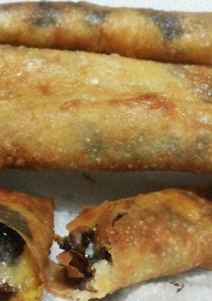 Foto resep Crunchy Banana Chocolate Cheese
