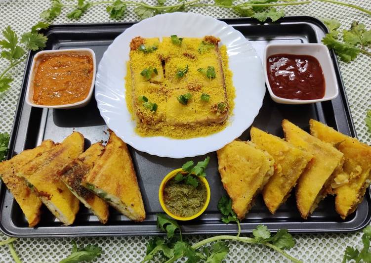 Recipe of Super Quick Homemade Sandwich pakoda