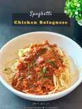 Spaghetti Chicken Bolognese