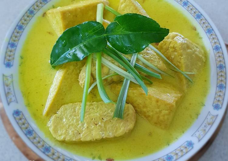 Fried Spiced Fermented Soybean(Tempe) &amp; Bean Curd(Tahu)