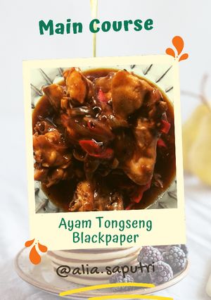 Foto resep Ayam Tongseng Black Pepper
