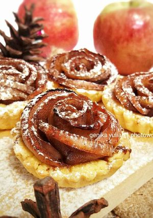 Foto resep Apple rose pie