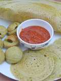 Kodo millet-mixed lentils dosay/harka adai dosay