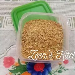 A picture of Sun-dried Mango Powder or Amchur.