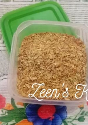 A picture of Sun-dried Mango Powder or Amchur.