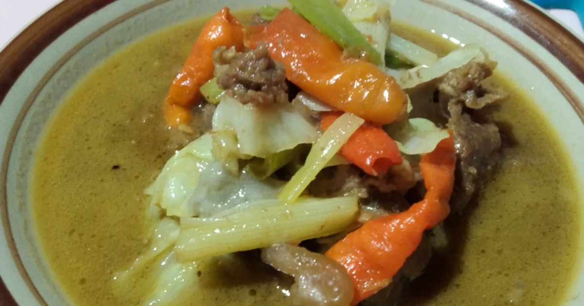 355.Tongseng kambing fiber cream