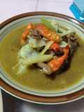 355.Tongseng kambing fiber cream