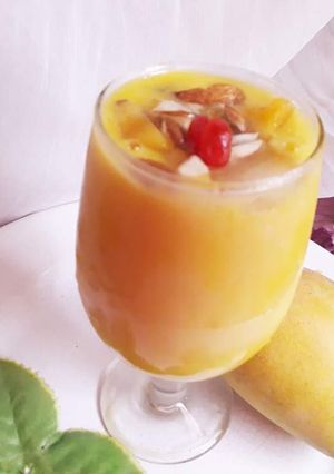 ম্যাংগো মস্তানি রেসিপির প্রধান ছবি