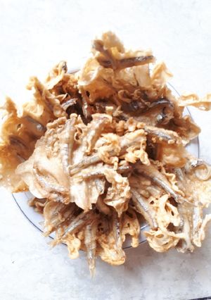Foto resep Peyek teri basah