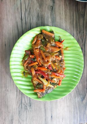 Foto resep Gurameh asam pedas manis