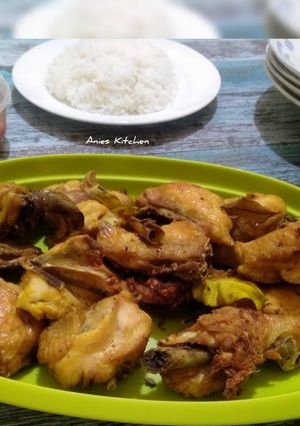 Foto resep Ayam Kunyit Ungkep