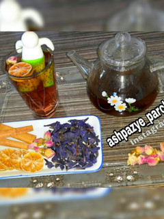 عکسی از دستور دمنوش گل گاوزبان 🌸