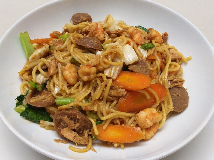  Resep buat Mie goreng udang basah  spesial