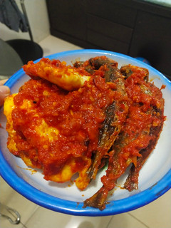 Foto resep Sambalado ikan & telur