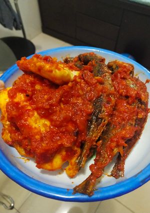 Foto resep Sambalado ikan & telur