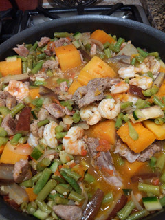 A picture of Filipino Pakbet.